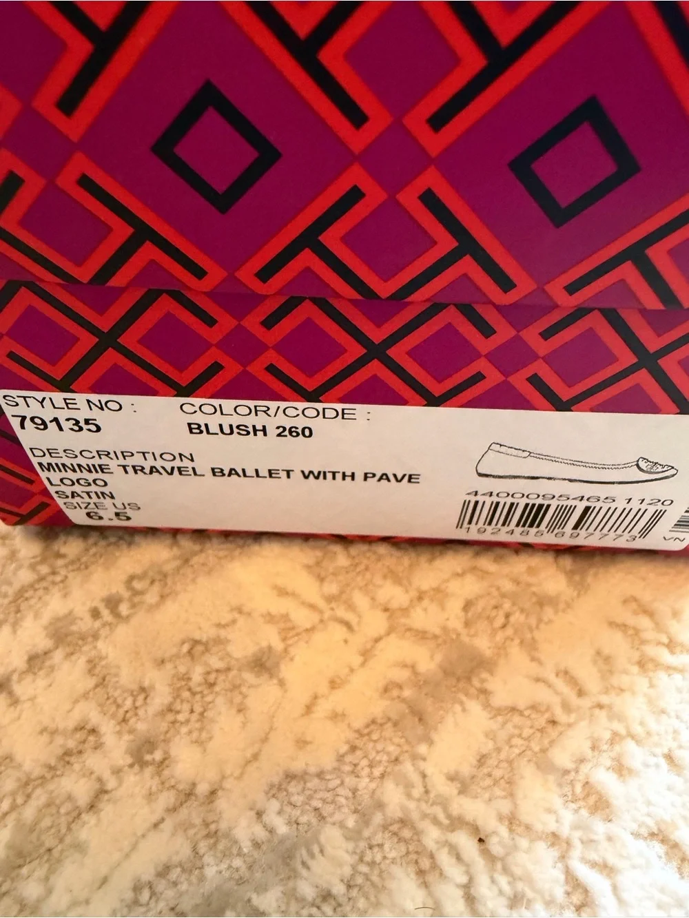 Tory Burch Minnie Travel Ballet Flats